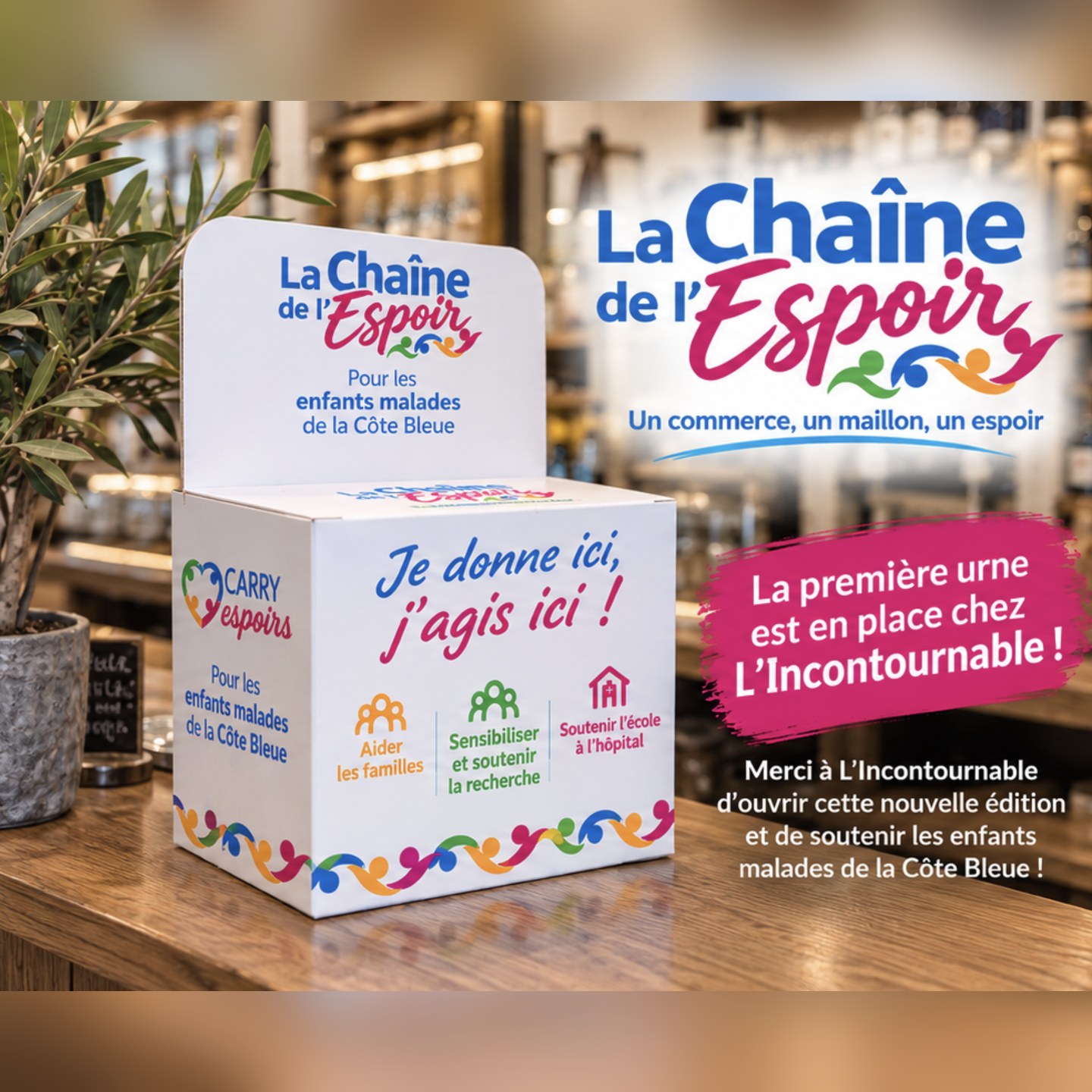 Urne de la Chaîne de l'Espoir, Carry Espoirs