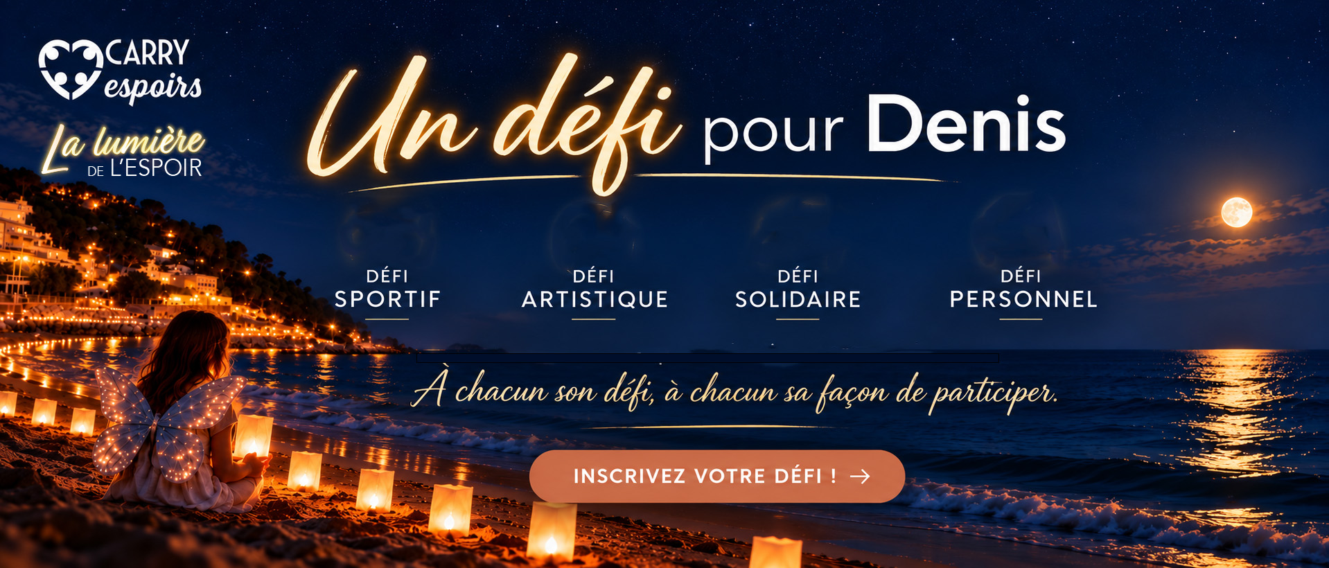 Un défi pour Denis Un défi pour Denis – inscrivez votre défi