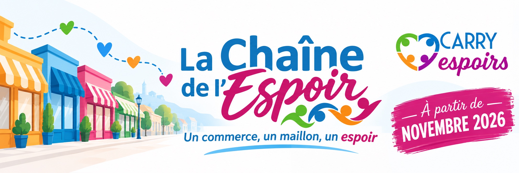 La Chaîne de l'Espoir, à partir de novembre 2026